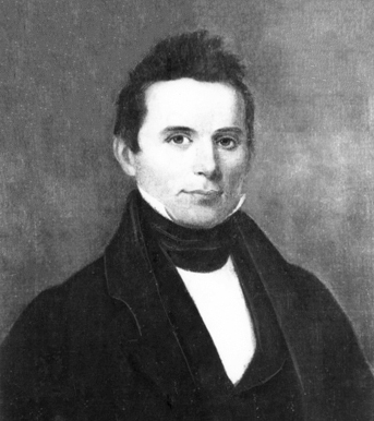 Elias Boudinot, Cherokee, the newspaper’s first editor. (Wikimedia Commons)